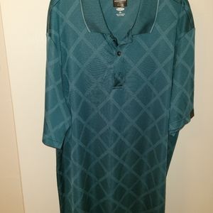 Tasso Elba x Greg Norman polo XL teal
